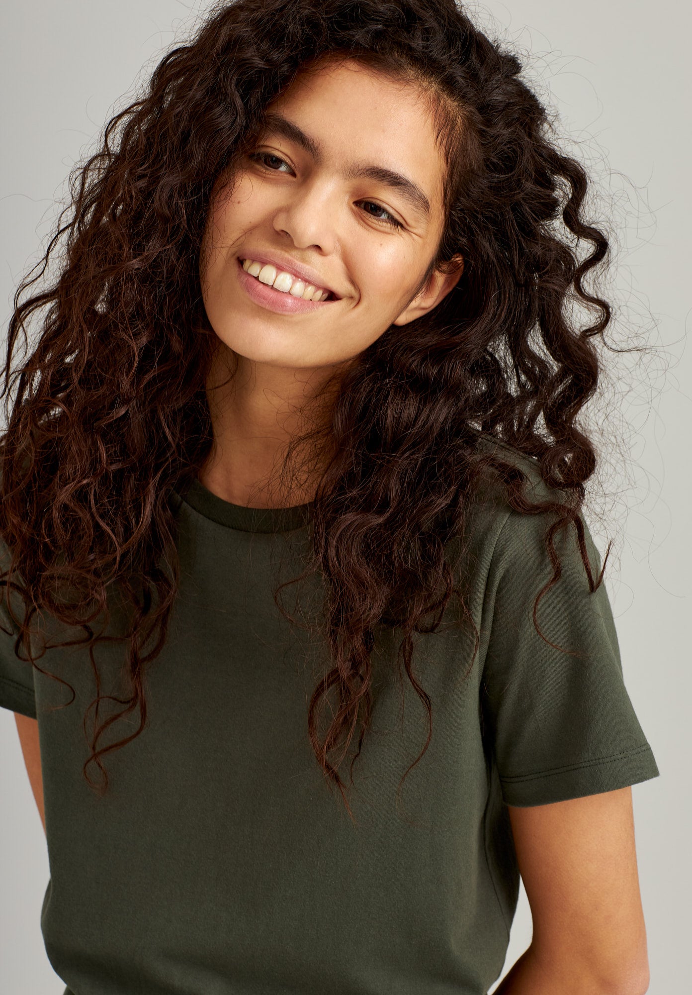 TT85 T-Shirt moss (GOTS, vegan)