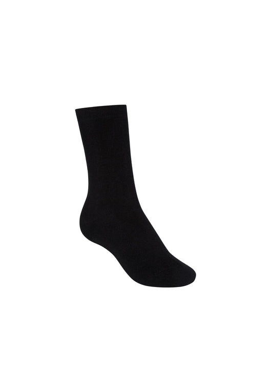 Warm High Socks Socken Schwarz (GOTS, Fairtrade, Vegan)