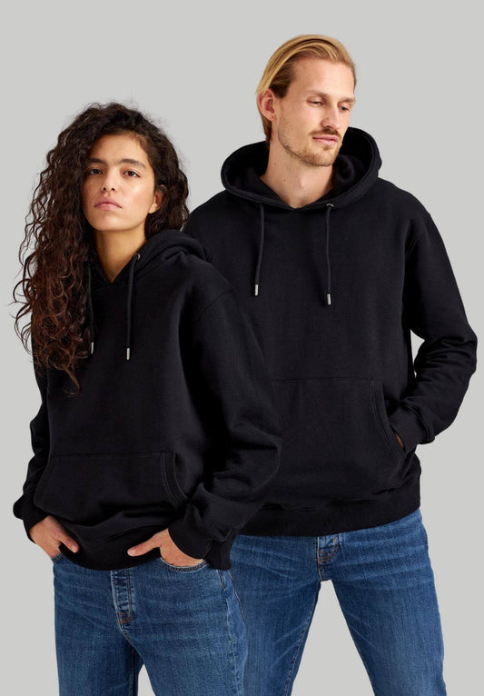 TT1044 Hoodie unisex black (GOTS, vegan)