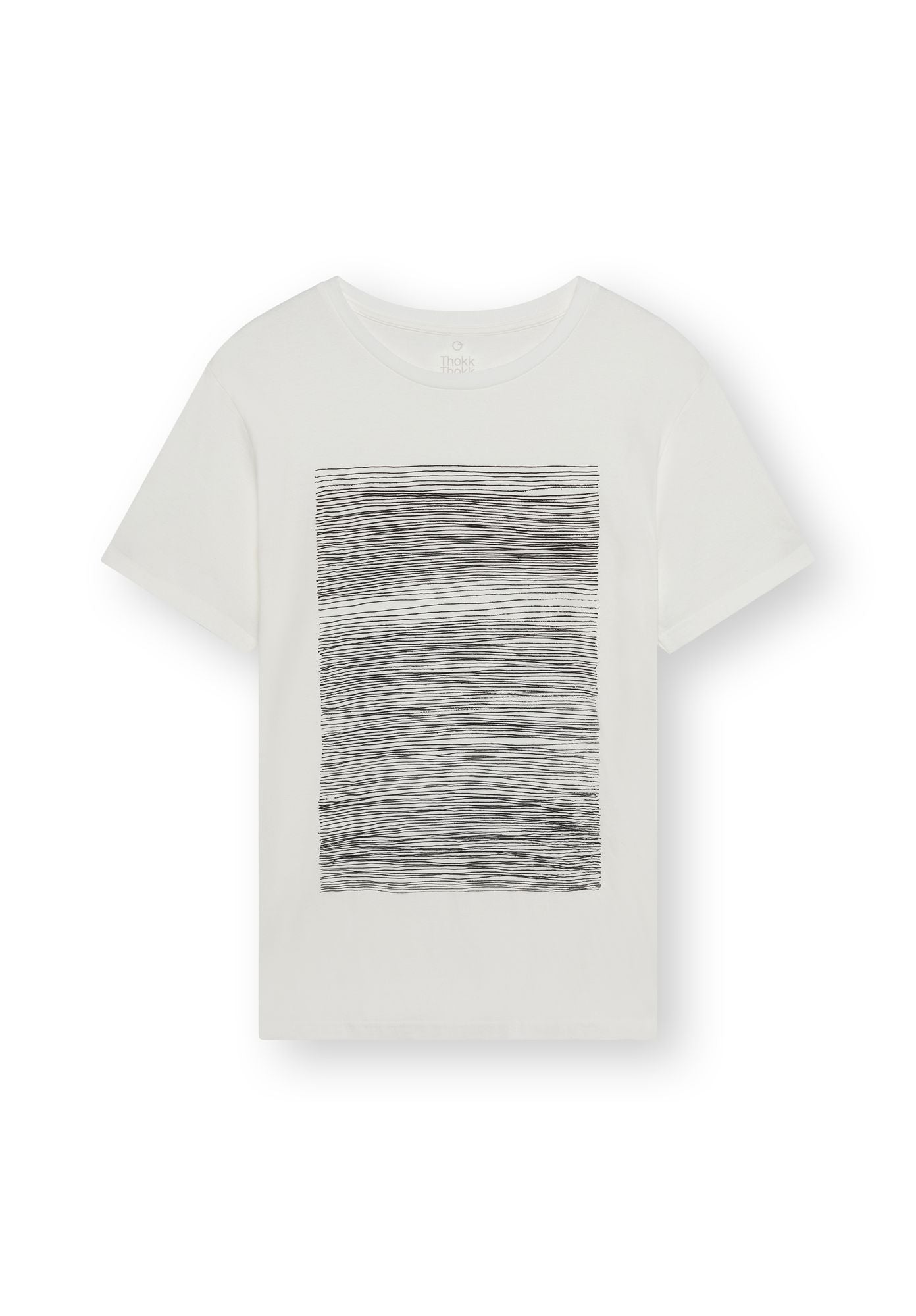 TT02 T-Shirt Strokes white (GOTS, vegan)
