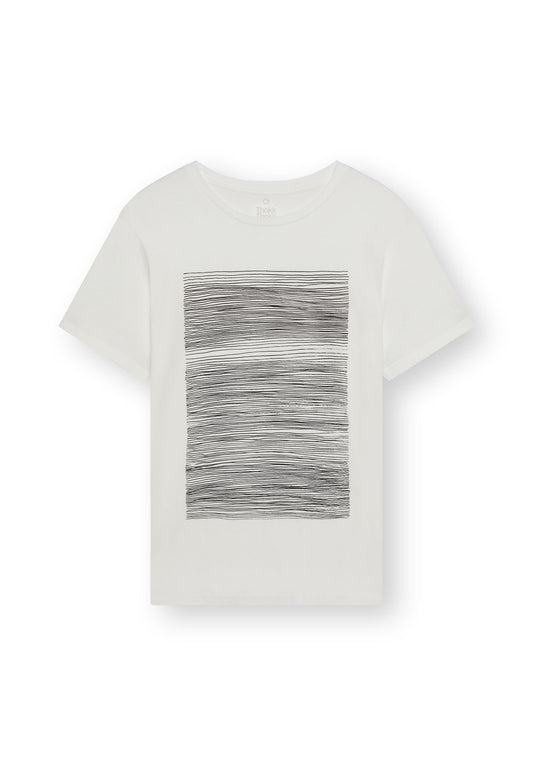 TT02 T-Shirt Strokes white (GOTS, vegan)