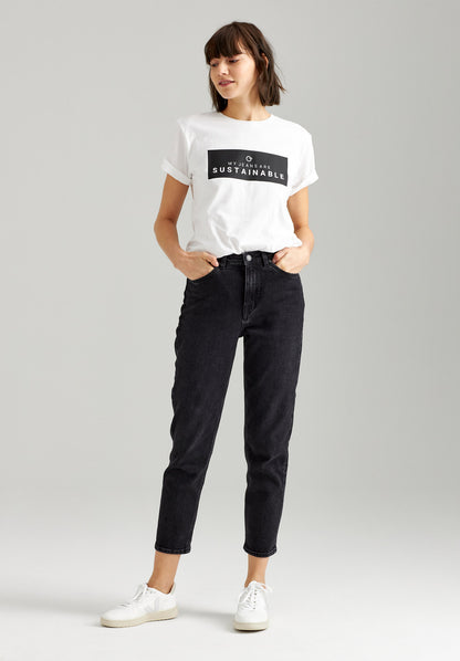 TT203 Mom Cropped Jeans